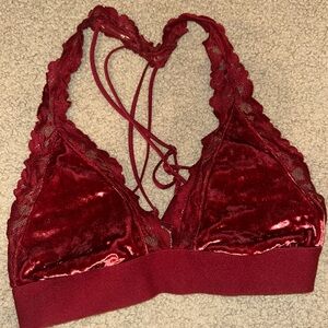VS PINK Velvet Bralette